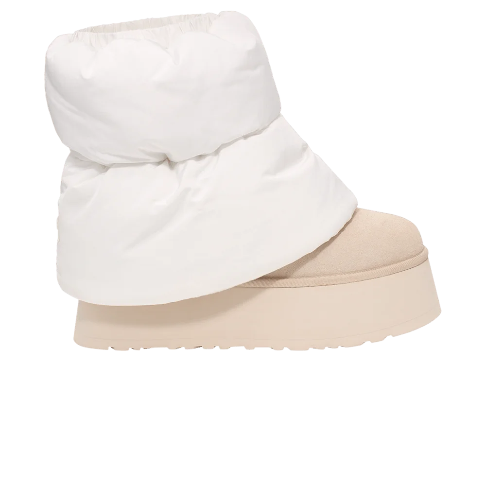 Кроссовки UGG Wmns Classic Mini Dipper Puffer 'White Ceramic'