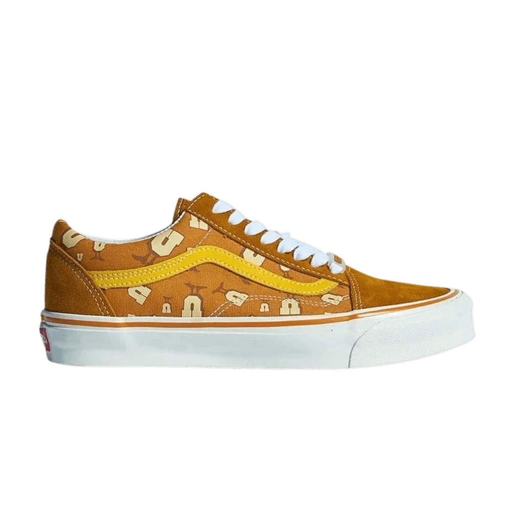 Кроссовки Undefeated x Vans OG Old Skool LX 'U-Man - Buckthorn Brown'
