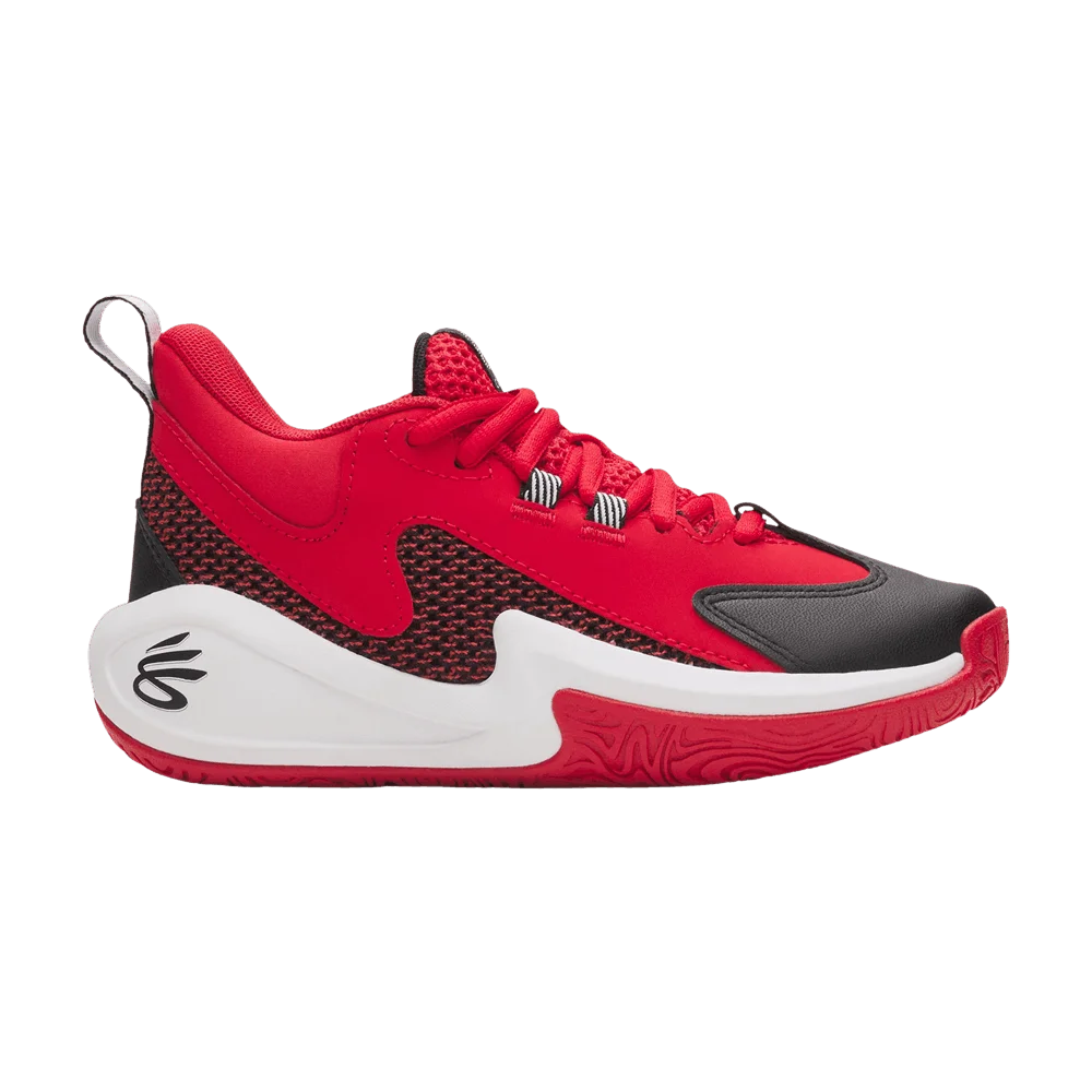 Кроссовки Under Armour Curry 3Zer0 25 SDE PS 'Red White Black'
