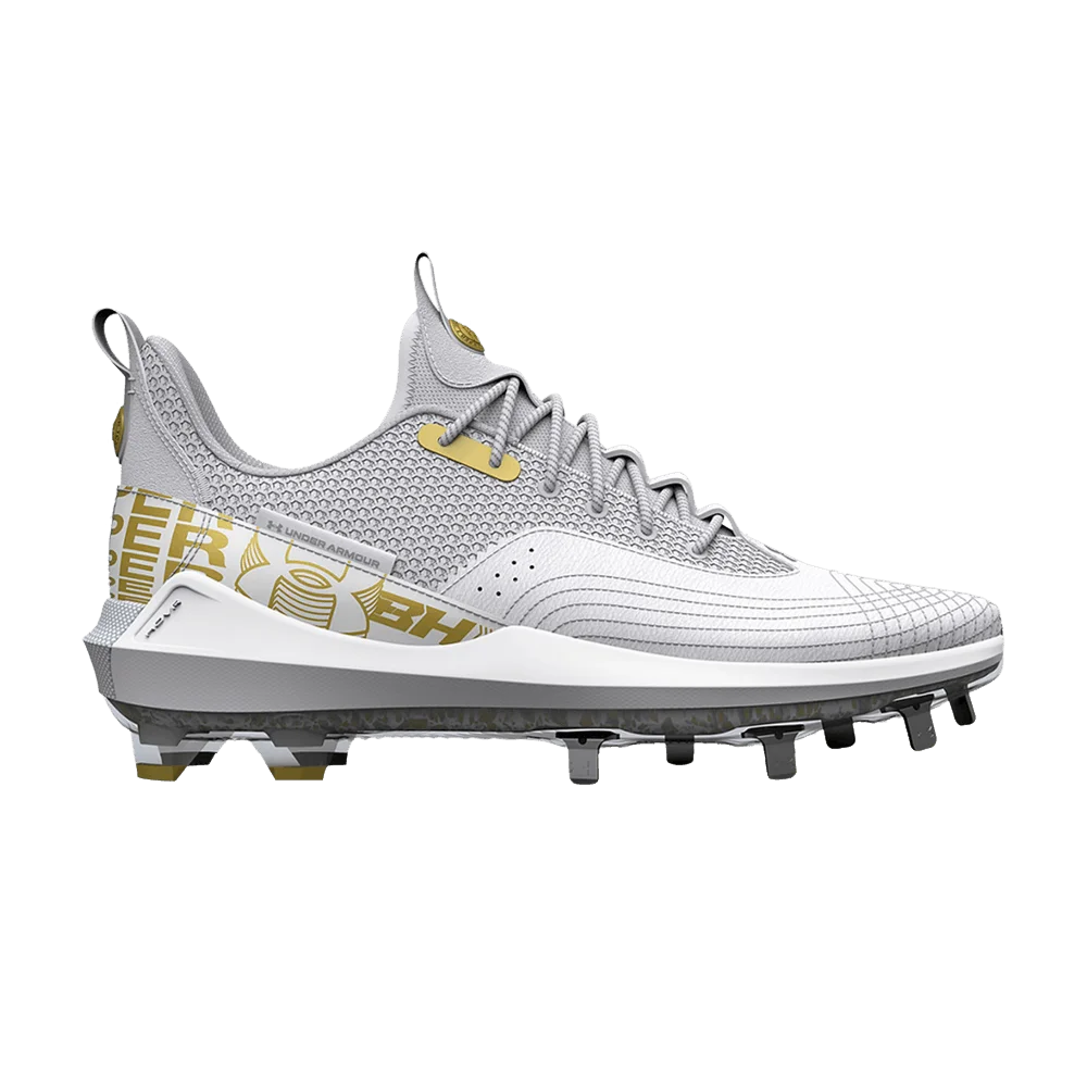 Кроссовки Under Armour Harper 7 Low ST 'White Metallic Gold'