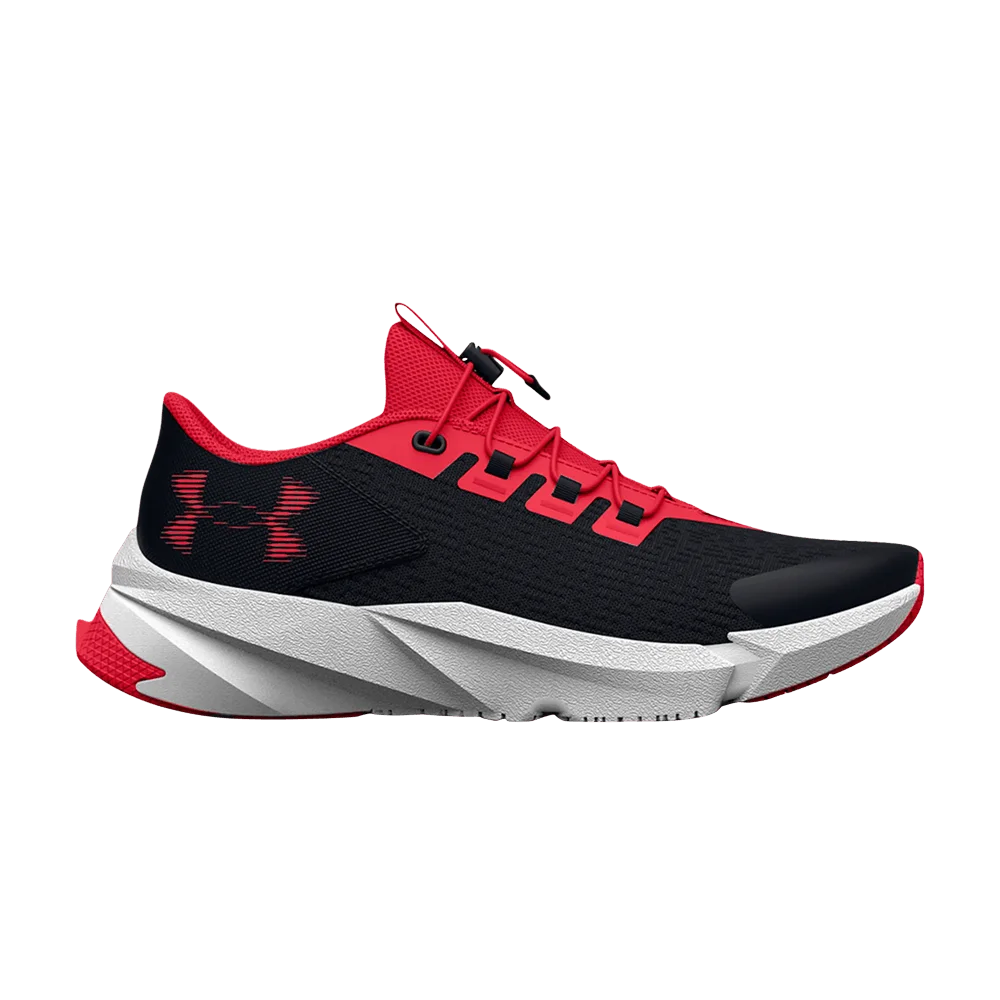 Кроссовки Under Armour Scramjet 5 GS 'Black Bolt Red'