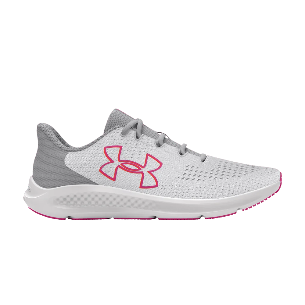 Кроссовки Under Armour Wmns Charged Pursuit 3 'Big Logo - Steel Pink'