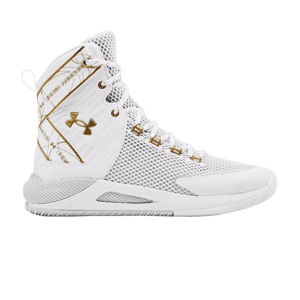 Кроссовки Under Armour Wmns HOVR Highlight Ace 'White Metallic Gold'