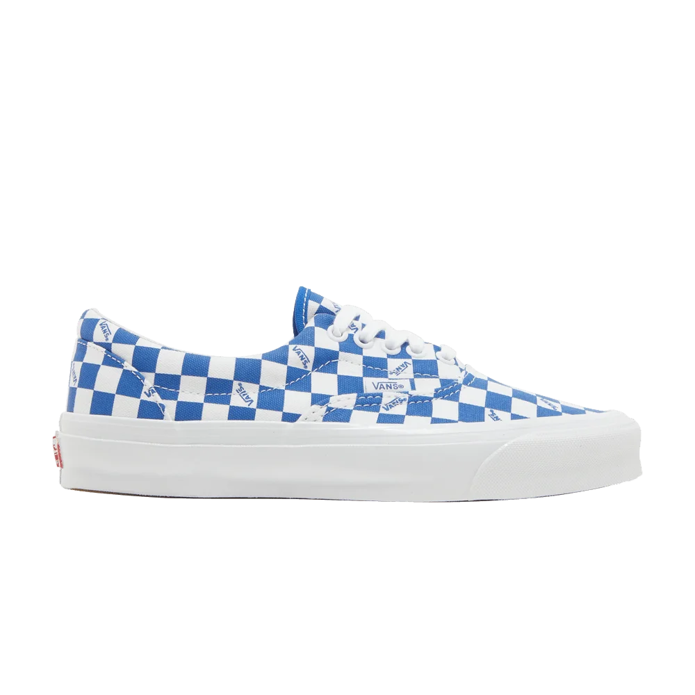 Кроссовки Vans OG Era LX 'Checkerboard Logo - Nautical Blue'