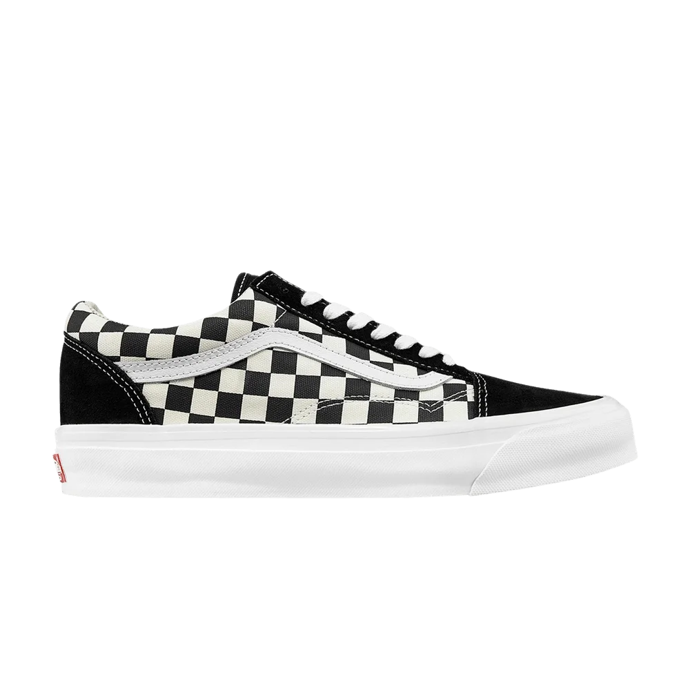 Кроссовки Vans OG Old Skool LX 'Checkerboard - Black'