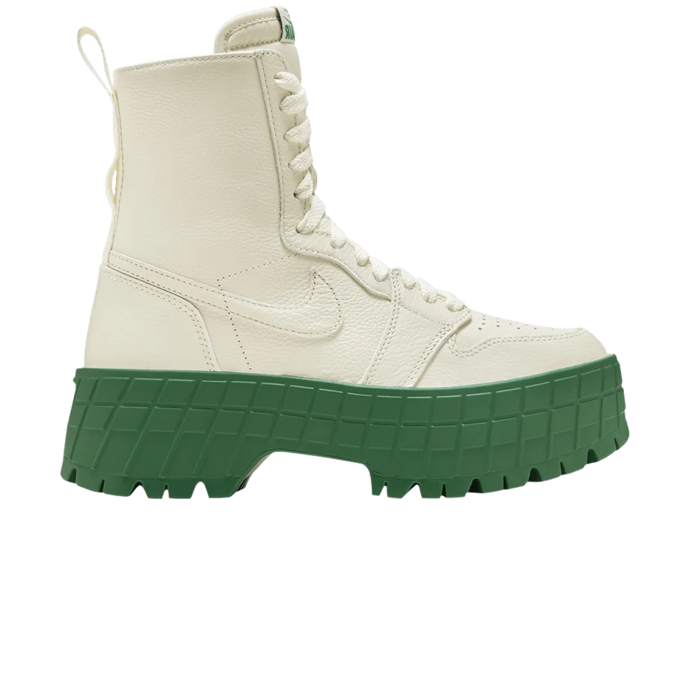 Кроссовки Wmns Air Jordan 1 High Brooklyn 'Coconut Milk Pine Green'