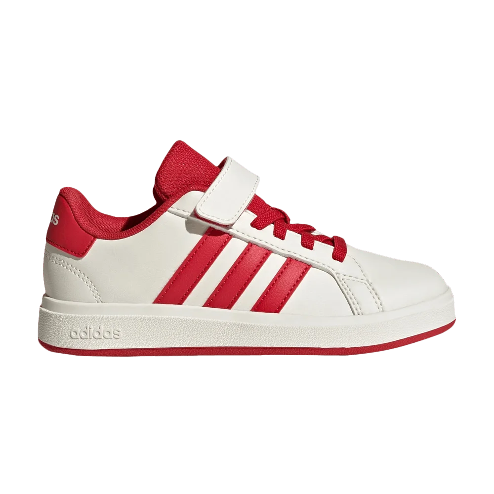 Кроссовки adidas Grand Court 2.0 C 'Off White Collegiate Red'