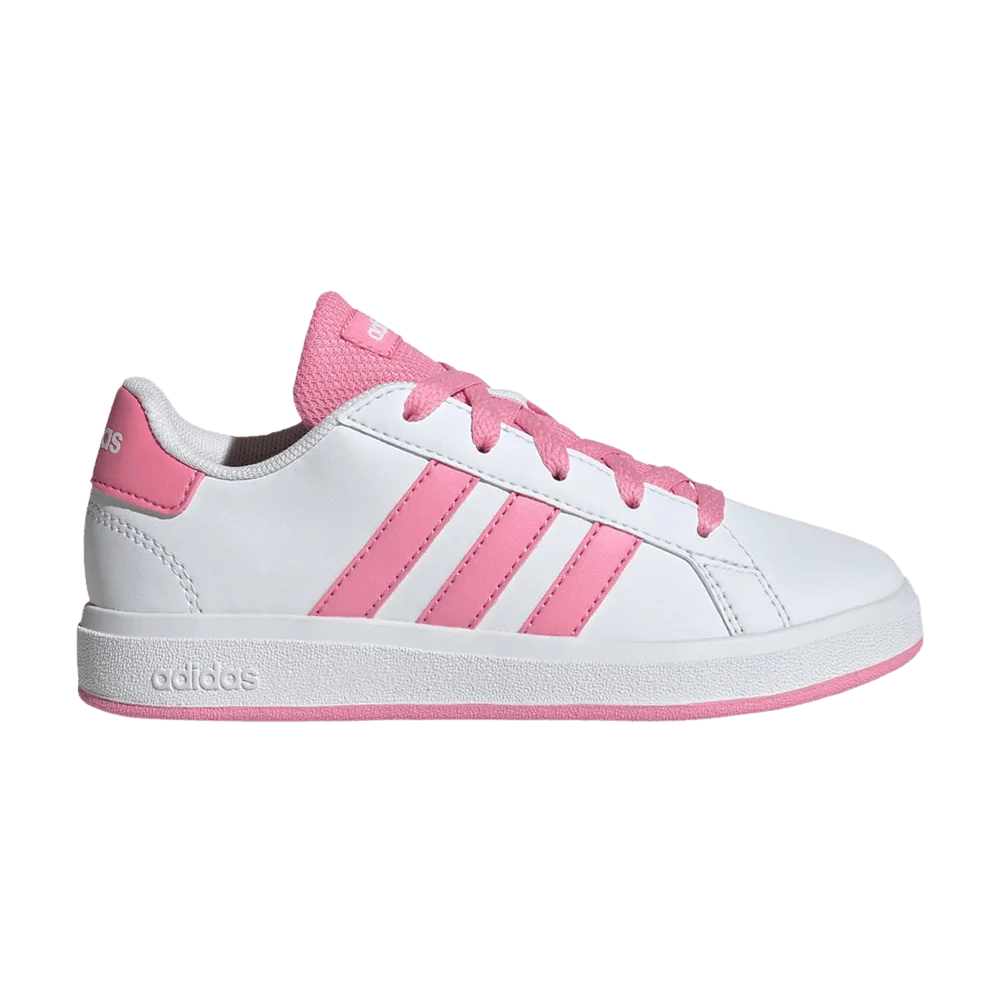 Кроссовки adidas Grand Court Lace-Up K 'White Bliss Pink'