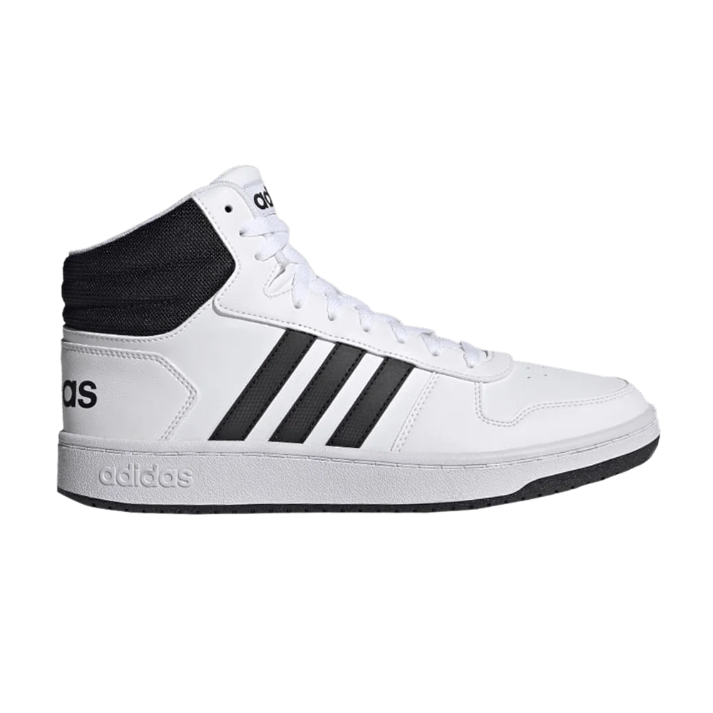 Кроссовки adidas Hoops 2.0 Mid 'White Black'