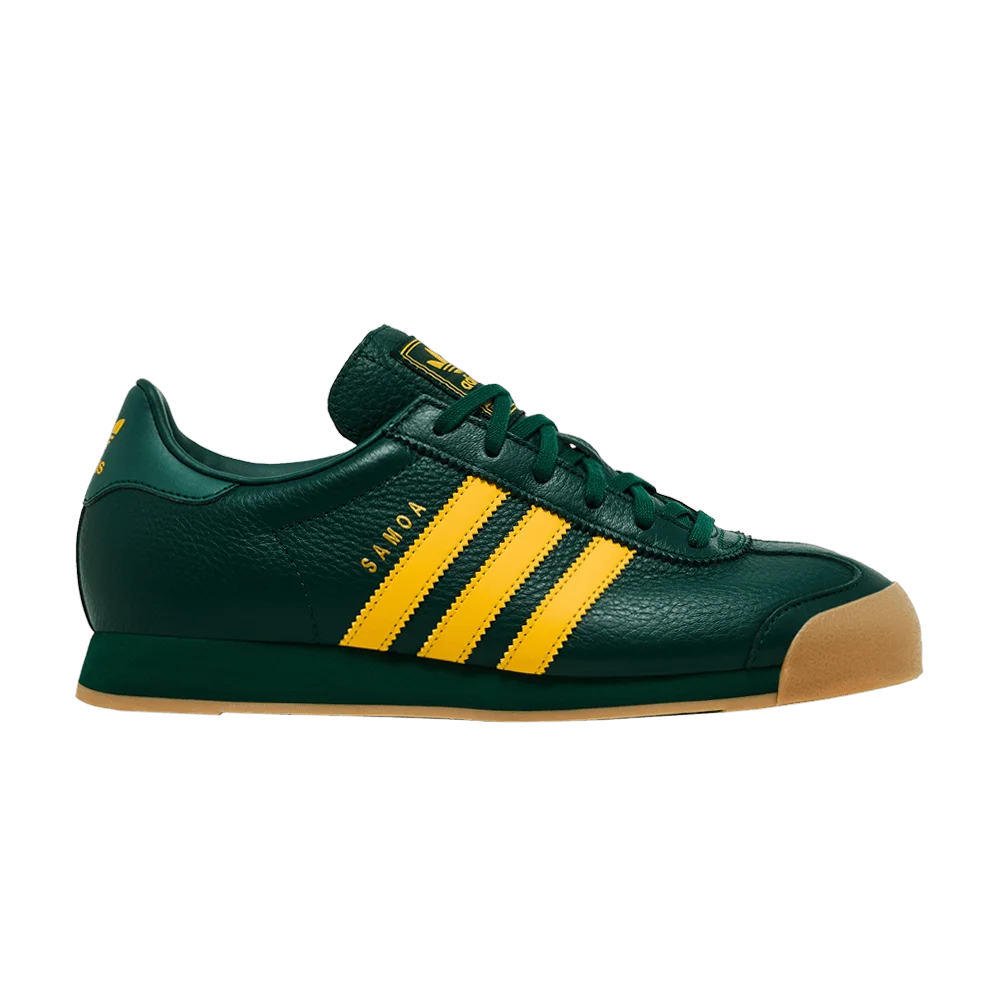 Кроссовки adidas Samoa J 'Collegiate Green Bold Gold'