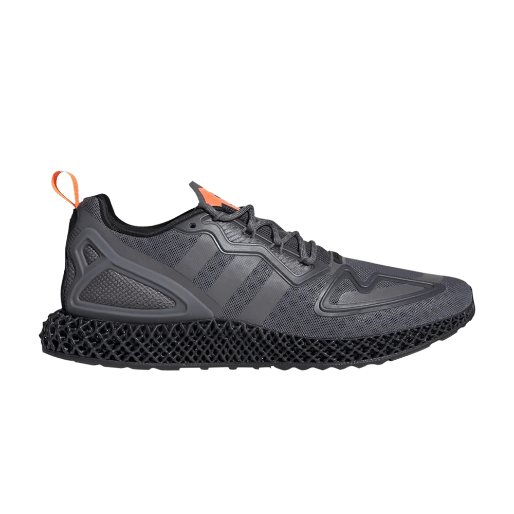 Кроссовки adidas ZX 2K 4D 'Grey Solar Orange'