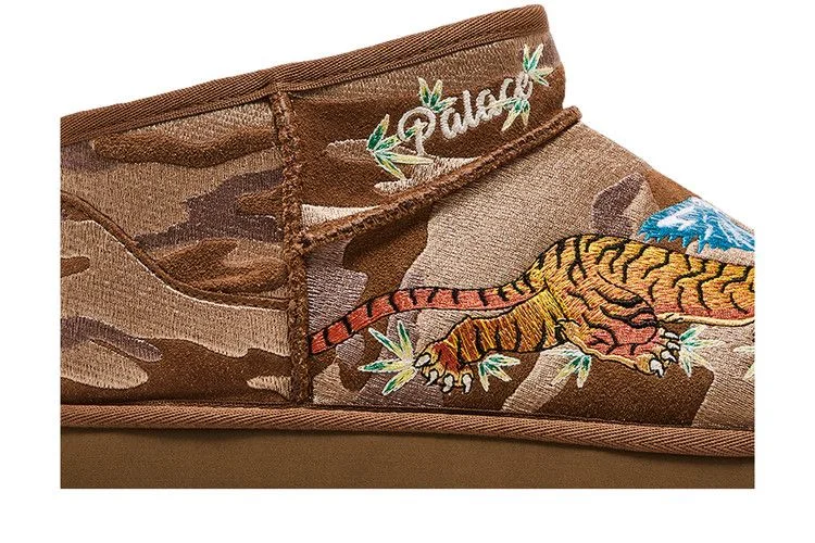 Palace x UGG Classic Ultra Mini Boot 'Chestnut Camo'
