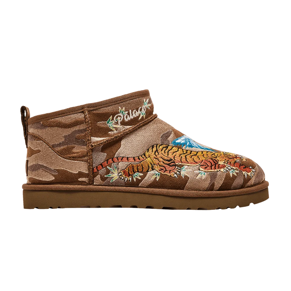 Palace x UGG Classic Ultra Mini Boot 'Chestnut Camo'