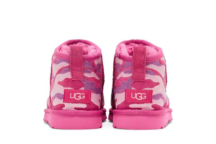 Palace x UGG Classic Ultra Mini Boot 'Pink Camo'