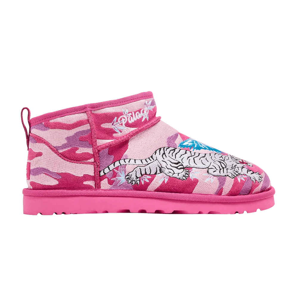 Palace x UGG Classic Ultra Mini Boot 'Pink Camo'