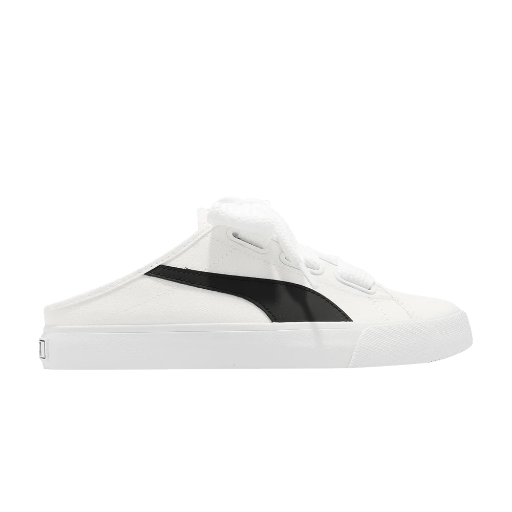Puma Wmns Bari Mule Ribbon 'White Black'