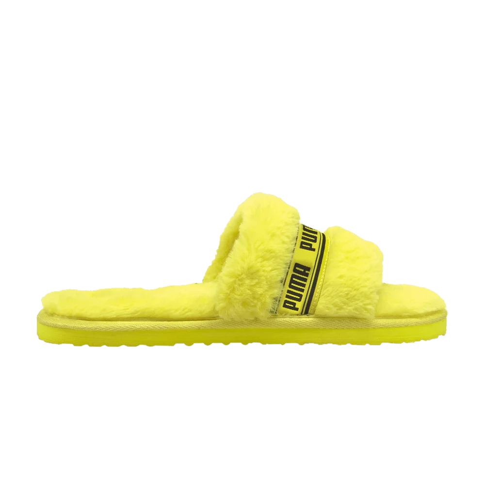 Puma Wmns Fluff Slide 'Fluo Yellow'