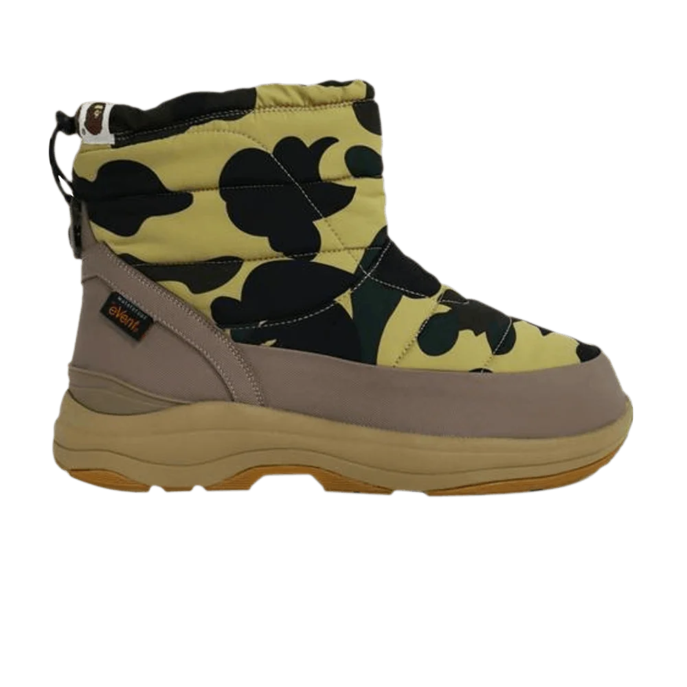 Suicoke Bape x OG-222 Bower Boot 'Yellow Camo'
