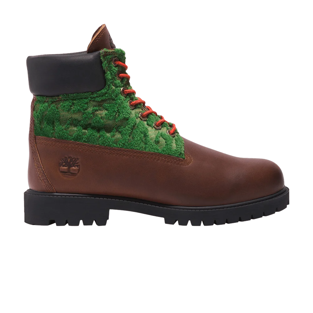 Timberland 6 Inch Heritage Premium Waterproof Boot 'Black Pioneers'