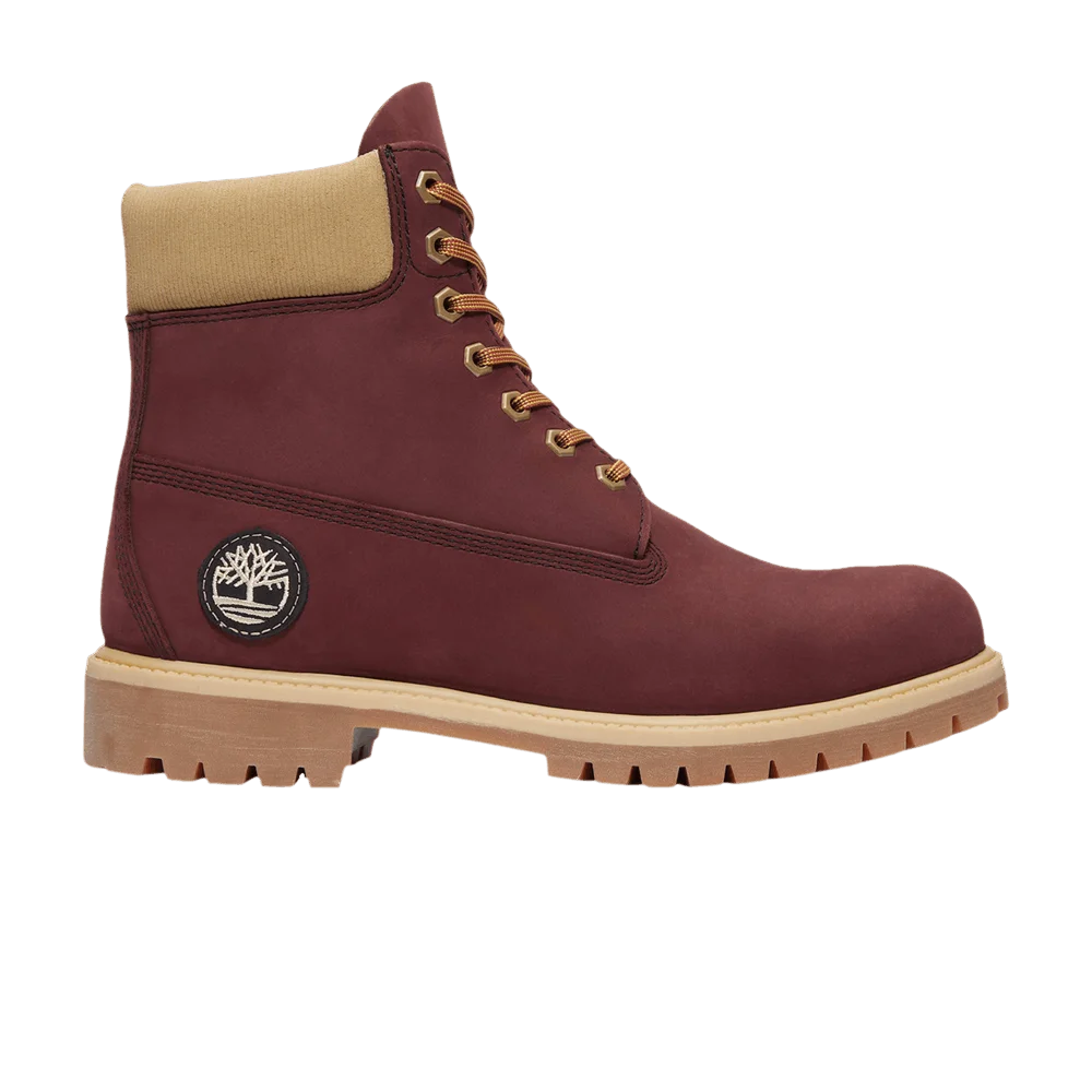 Timberland 6 Inch Premium Waterproof Boot 'Burgundy Beige'
