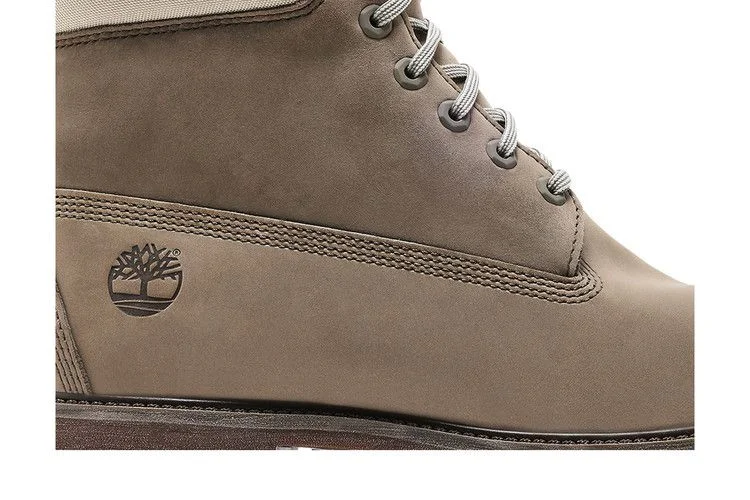 Timberland 6 Inch Premium Waterproof Boot 'Grey Nubuck Light Green'