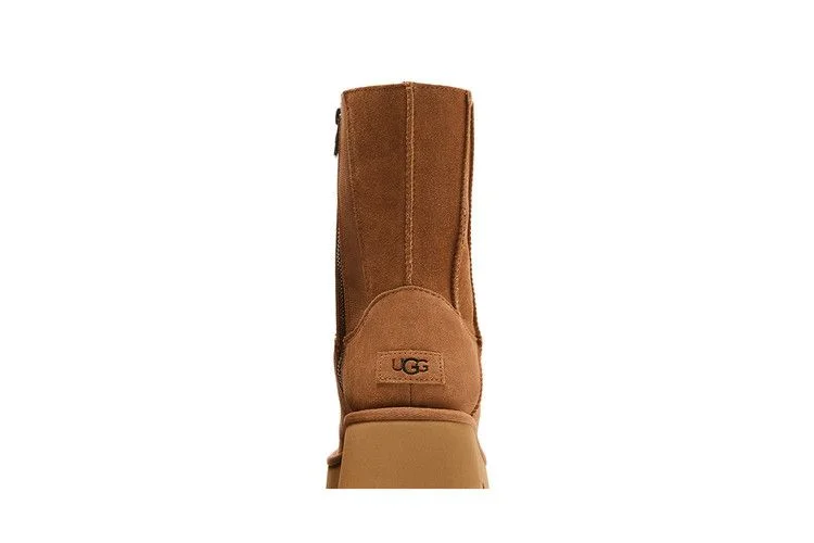 UGG Wmns Classic Twin Seam New Heights Boot 'Chestnut'