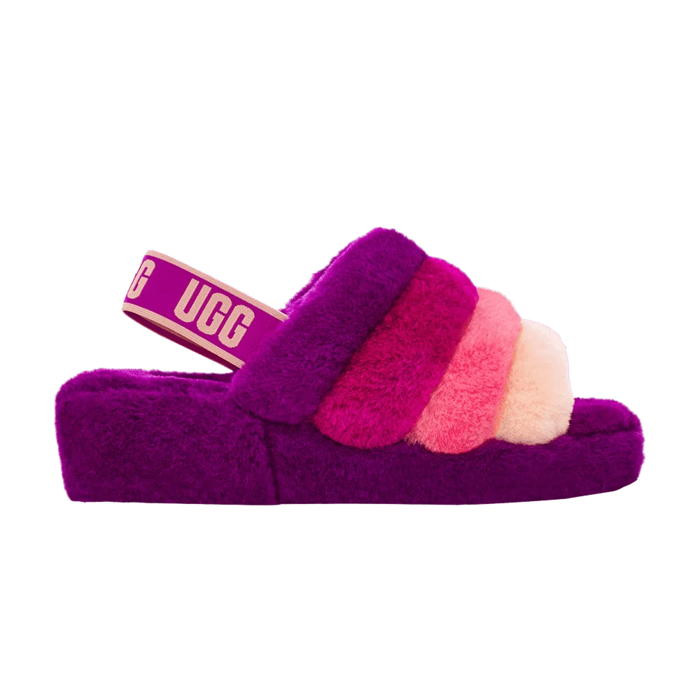 UGG Wmns Fluff Yeah Slide 'Berrylicious Gradient'