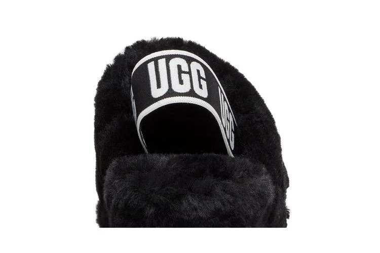 UGG Wmns Fluff Yeah Slide 'Black'