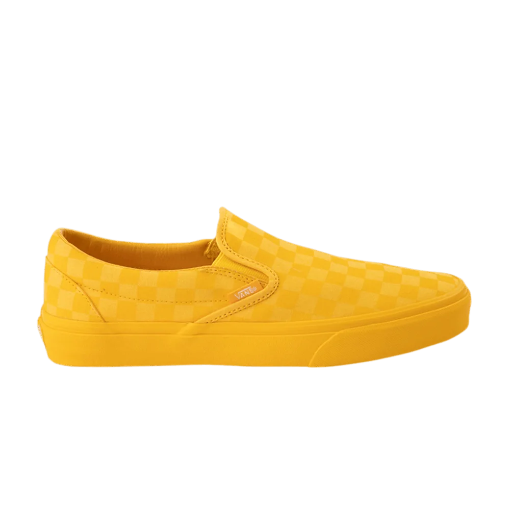 Vans Classic Slip-On 'Mono Checkerboard - Spectra Yellow'