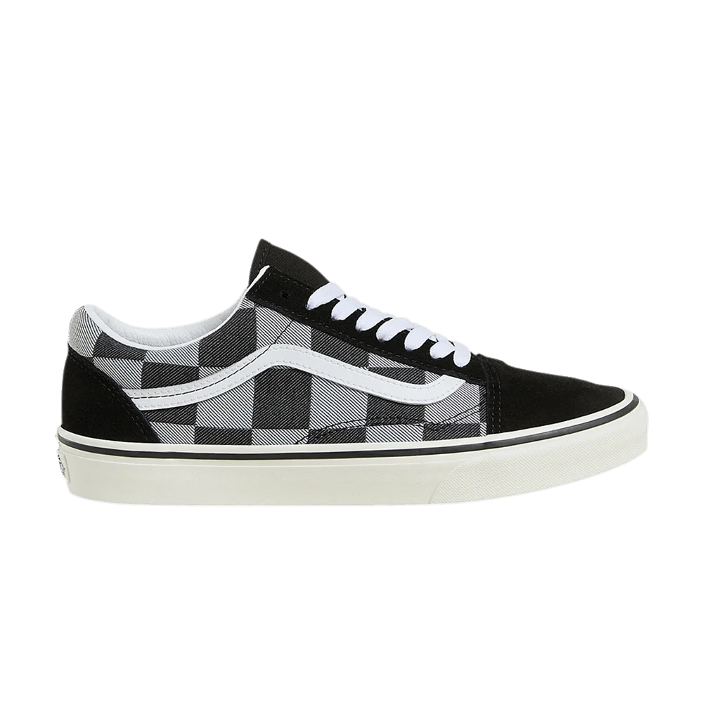 Vans Old Skool 'Black Large Checkerboard'