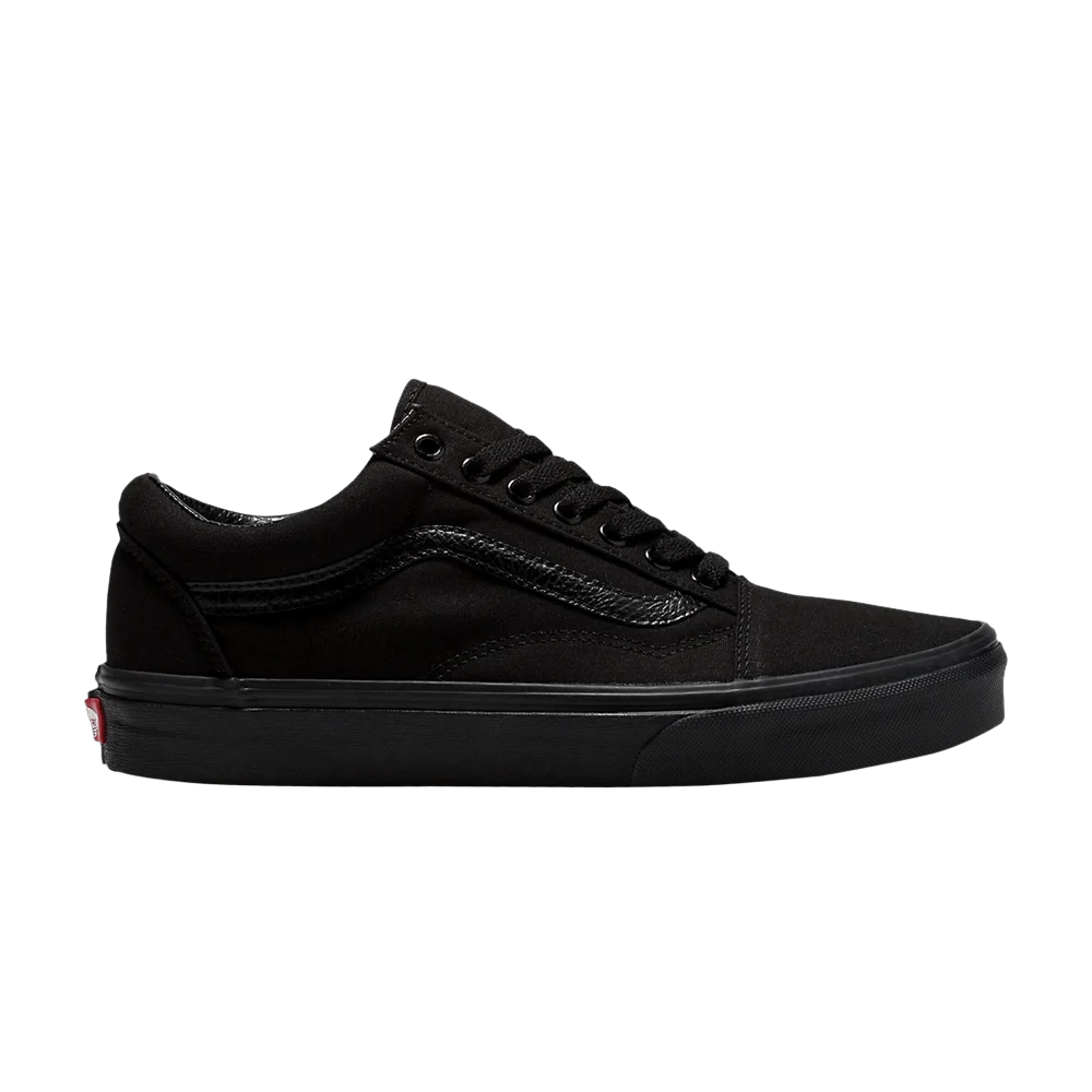 Vans Old Skool Wide 'Canvas - Triple Black'