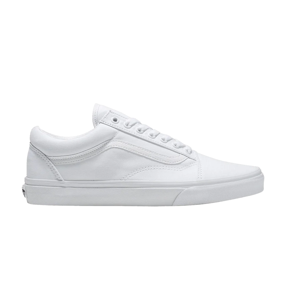 Vans Old Skool Wide 'Canvas - True White'