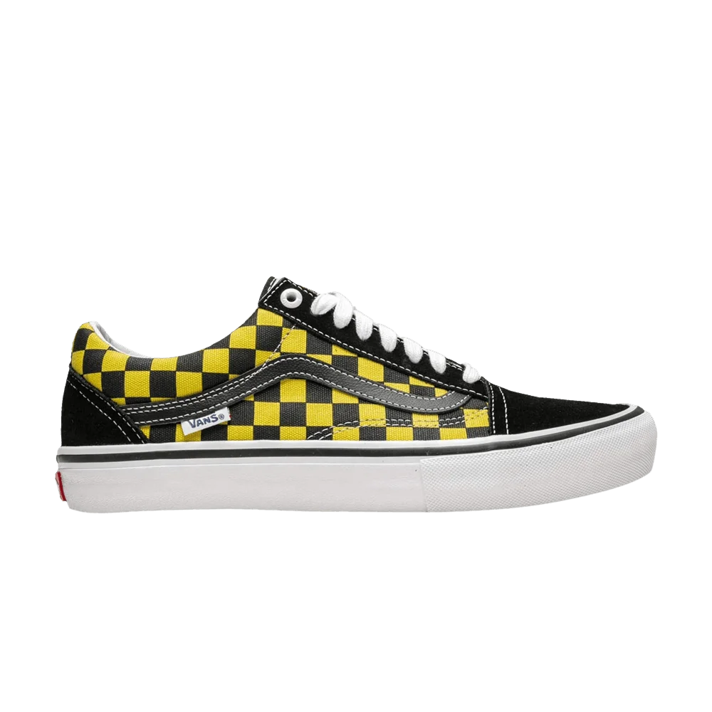 Vans Skate Old Skool 'Checkerboard - Black Aspen Gold'