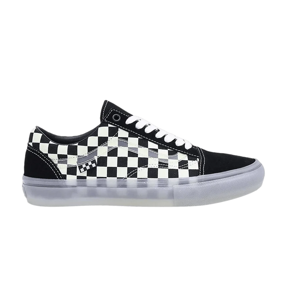 Vans Skate Old Skool 'Glow In The Dark Checkerboard'