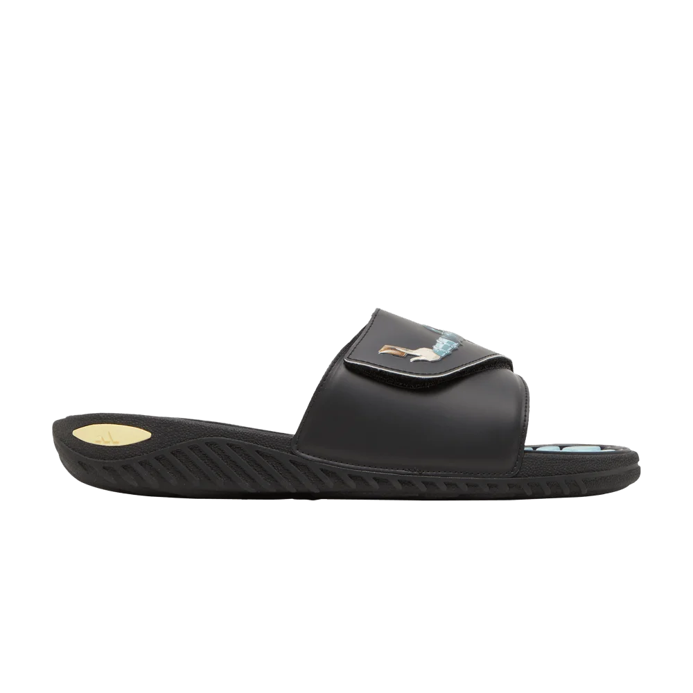 Yu-Gi-Oh! x adidas Reptossage Slide 'Blue Eyes White Dragon'