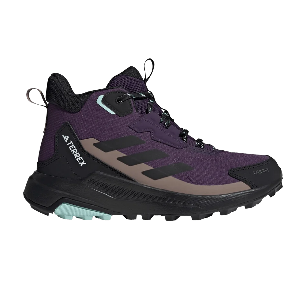 adidas Wmns Terrex Anylander Mid Rain.RDY 'Aurora Plum Trace Brown'
