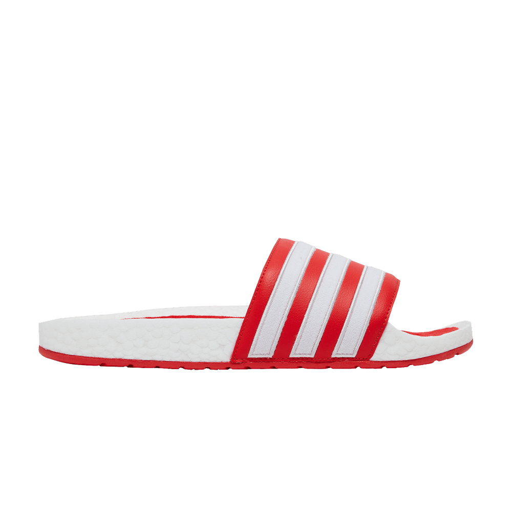 Кроссовки adidas Adilette Boost Slide 'White Red'