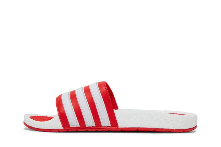 Кроссовки adidas Adilette Boost Slide 'White Red'