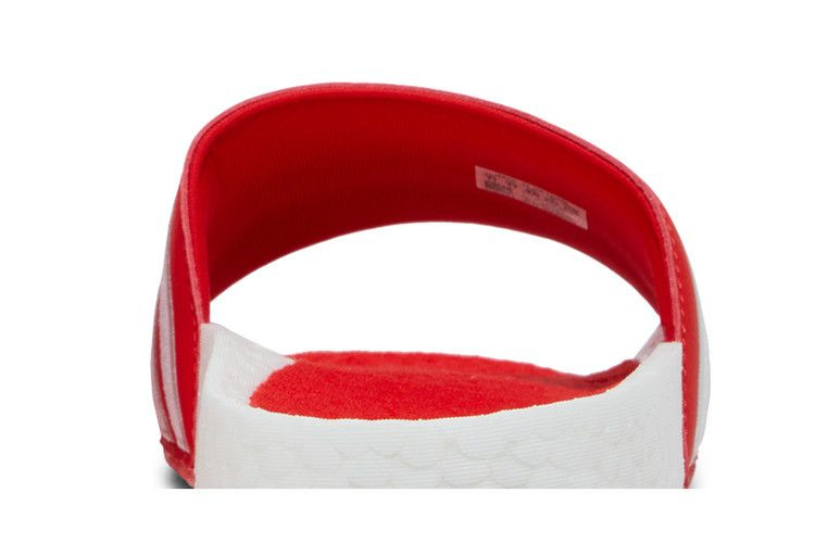 Кроссовки adidas Adilette Boost Slide 'White Red'