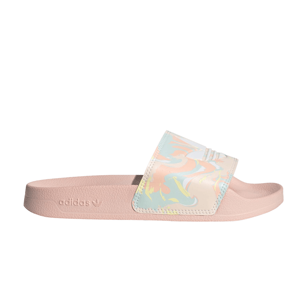 Кроссовки adidas Adilette Lite Slide J 'Pastel Dreamy Swirls'