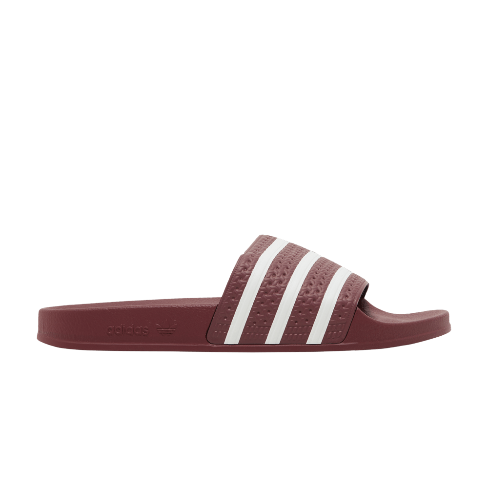 Кроссовки adidas Adilette Slides 'Quiet Crimson'