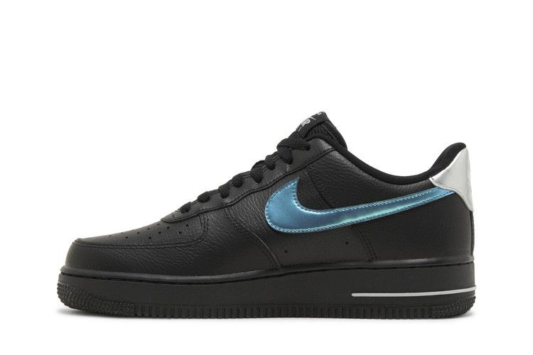 Кроссовки Nike Air Force 1 '07 'Black Blue Lightning'