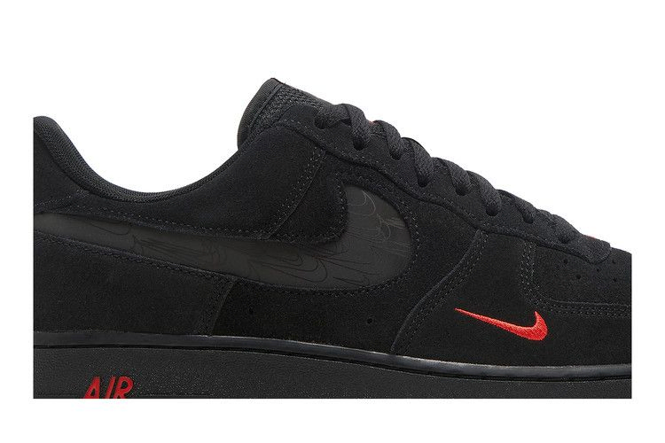 Кроссовки Nike Air Force 1 '07 LV8 'Reflective Swoosh - Black Crimson'