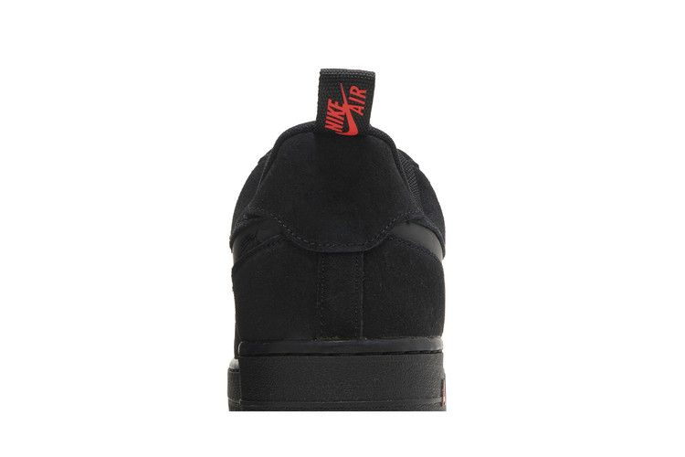 Кроссовки Nike Air Force 1 '07 LV8 'Reflective Swoosh - Black Crimson'