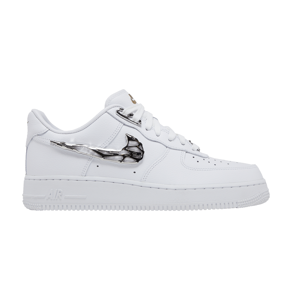 Кроссовки Nike Air Force 1 '07 Premium 'Molten Metal Swoosh Pack - Chrome'