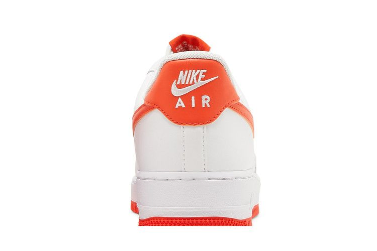 Кроссовки Nike Air Force 1 '07 'White Team Orange'