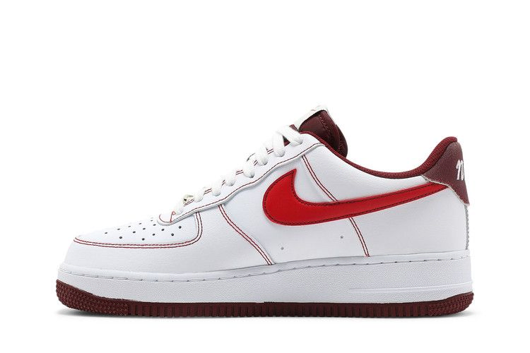 Кроссовки Nike Air Force 1 '07 'White University Red'