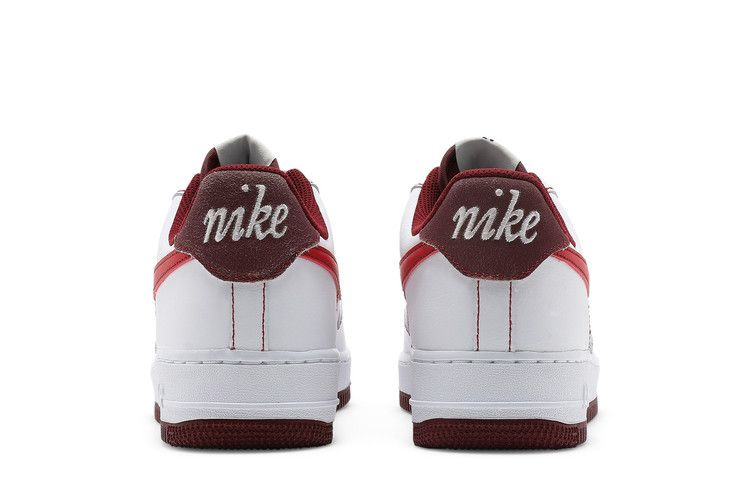 Кроссовки Nike Air Force 1 '07 'White University Red'