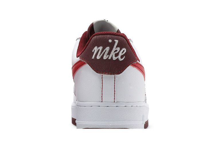 Кроссовки Nike Air Force 1 '07 'White University Red'