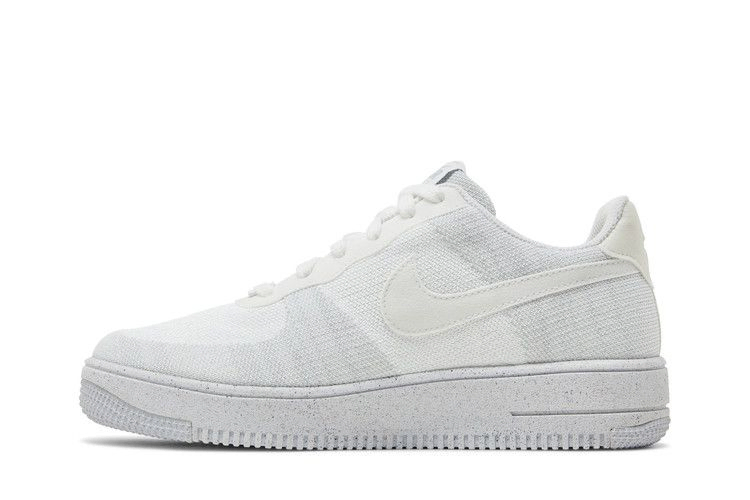 Кроссовки Nike Air Force 1 Crater Flyknit GS 'White Wolf Grey'